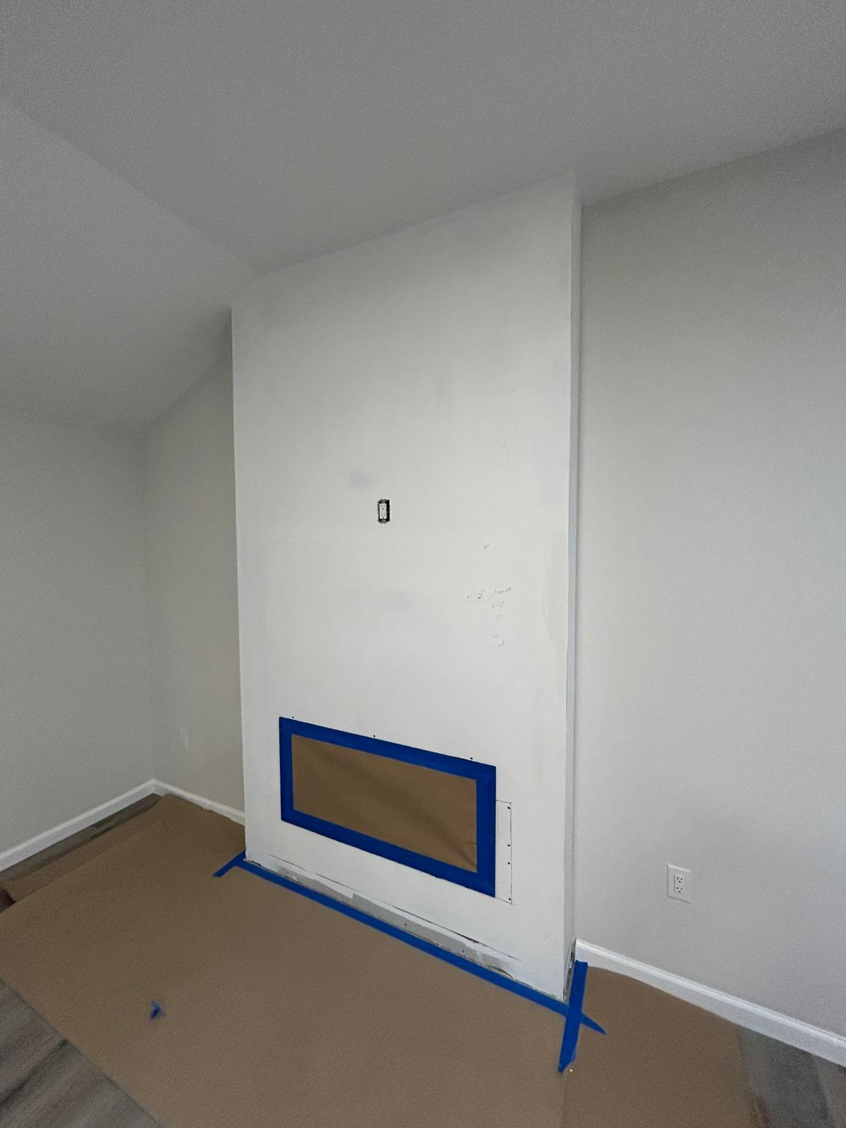 East Brunswick — Fireplace & Bathroom