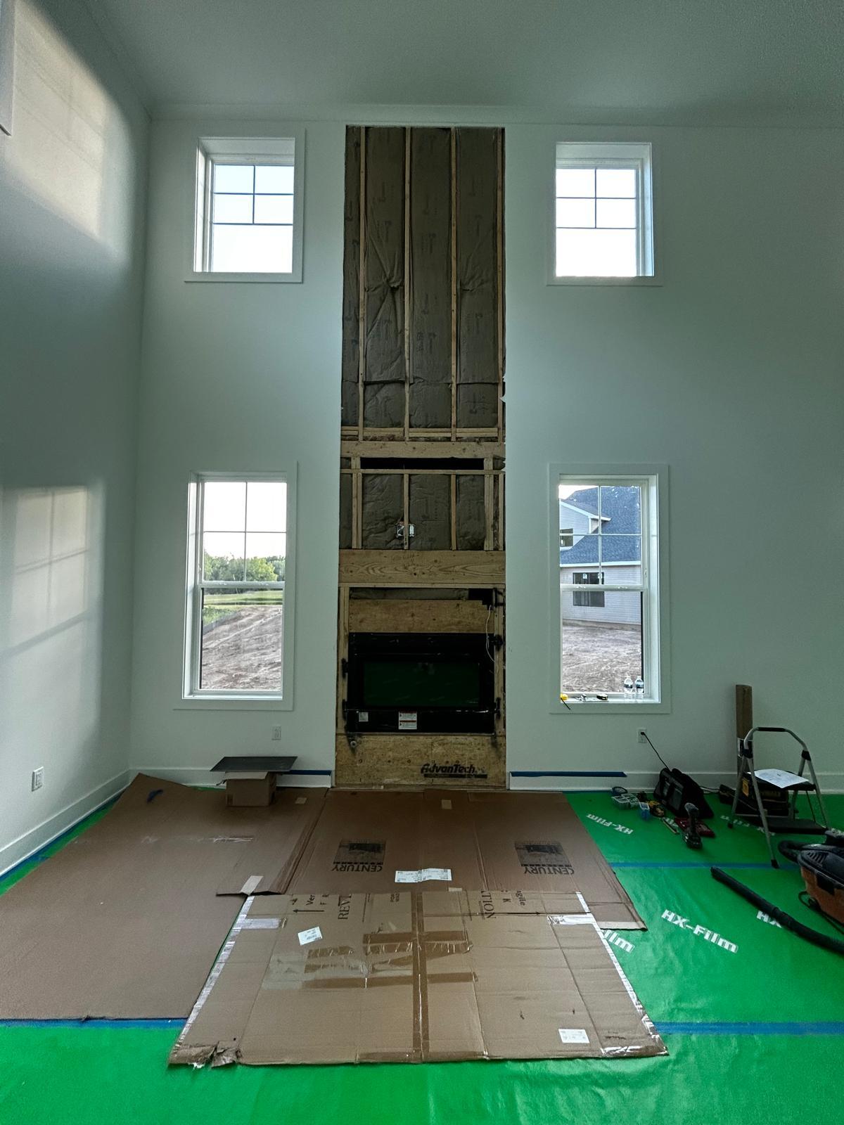 Monroe Township — Fireplace & Feature Wall